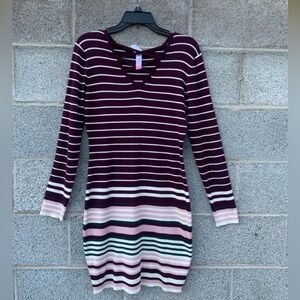 NWT No Boundaries Rib Knit Sweater Dress Women Juniors Size XXXL (21) Body Con